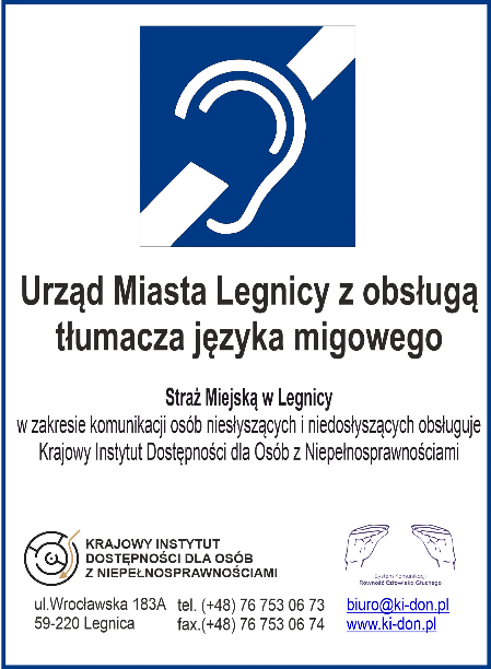 tłumacz języka migowego kidon